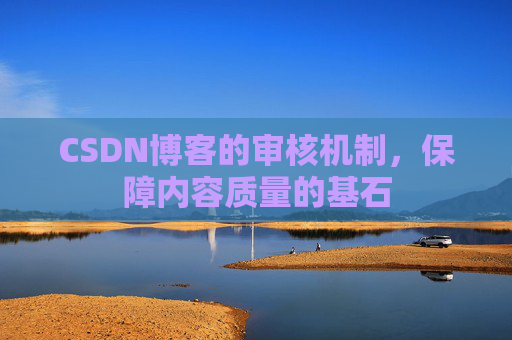 CSDN博客的审核机制，保障内容质量的基石